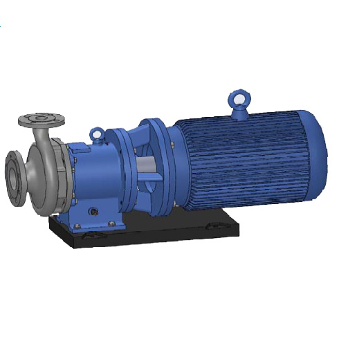 Low temperature liquid nitrogen magnetic centrifugal pump